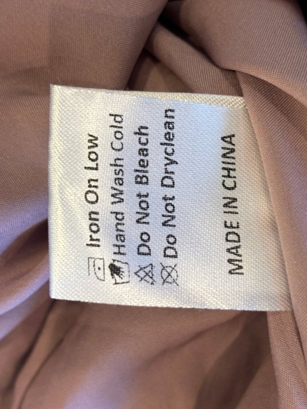 Mia Joy| Dusty Rose Crochet Lace-Trim Tiered Maxi Dress | Size S | New with Tags - Picture 6 of 6